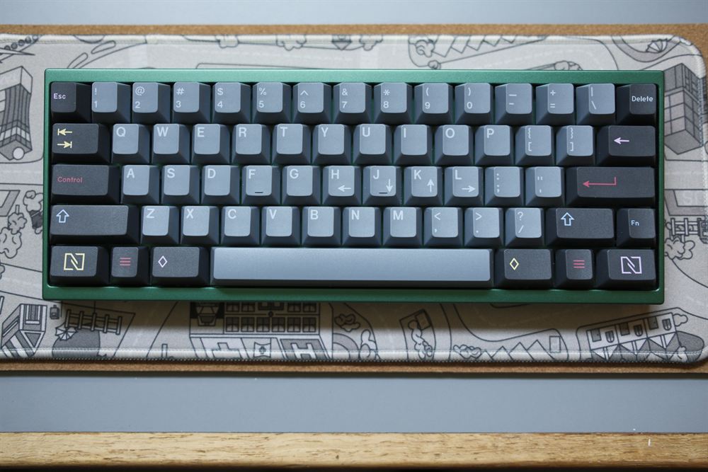 Top-down plan view of the Flybeck Ech0 with GMK Nord