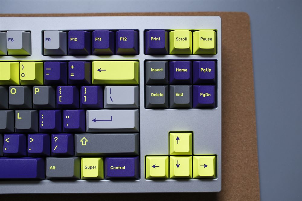 Right cluster detail with volt arrows and purple modifiers