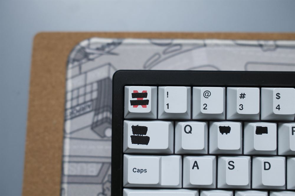 Top-left corner with the red-X Escape novelty